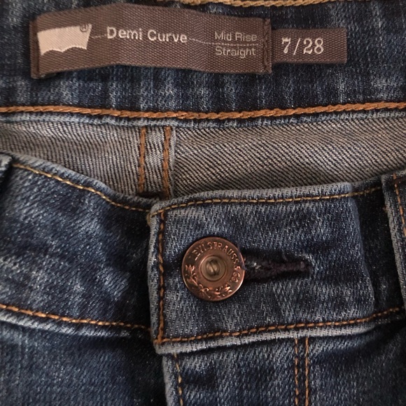 Levi's Demi-curve straight leg jeans - Picture 5 of 7